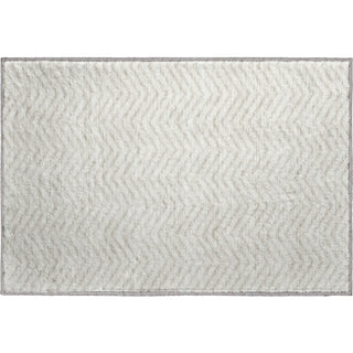 Piper Looms Mayfield Chevron AMF934 Ivory Machine Washable Area Rug Scatter Main Image