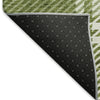 Piper Looms Mayfield Plaid AMF935 Green Machine Washable Area Rug Backing Image