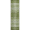 Piper Looms Mayfield Plaid AMF935 Green Machine Washable Area Rug Runner Main Image