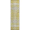 Piper Looms Mayfield Plaid AMF935 Yellow Machine Washable Area Rug Runner Main Image