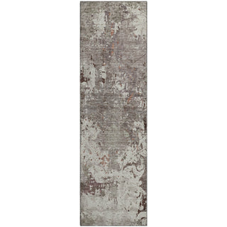 Piper Looms Mayfield Damask AMF936 Taupe Machine Washable Area Rug Runner Main Image