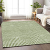Piper Looms Mayfield Geometric AMF937 Aloe Machine Washable Area Rug Lifestyle Image Feature