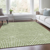 Piper Looms Mayfield Geometric AMF937 Aloe Machine Washable Area Rug Lifestyle Image Feature