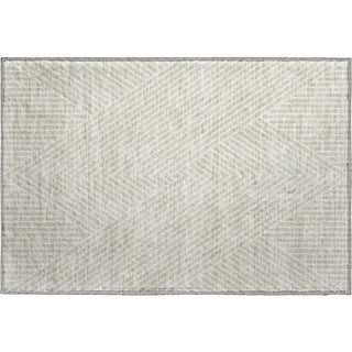 Piper Looms Mayfield Geometric AMF937 Beige Machine Washable Area Rug Scatter Main Image