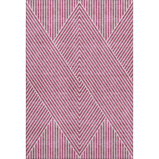 Piper Looms Mayfield Geometric AMF937 Blush Machine Washable Area Rug main image