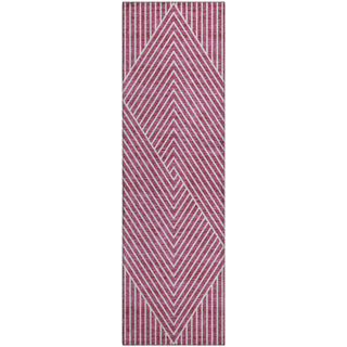 Piper Looms Mayfield Geometric AMF937 Blush Machine Washable Area Rug Runner Main Image
