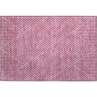 Piper Looms Mayfield Geometric AMF937 Blush Machine Washable Area Rug Scatter Main Image