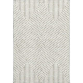 Piper Looms Mayfield Geometric AMF937 Ivory Machine Washable Area Rug main image