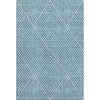 Piper Looms Mayfield Geometric AMF937 Teal Machine Washable Area Rug main image