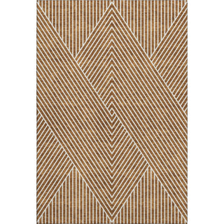 Piper Looms Mayfield Geometric AMF937 Terracotta Machine Washable Area Rug main image