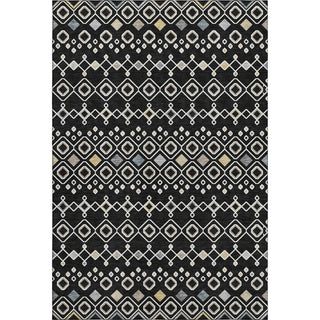 Piper Looms Mayfield Southwest AMF938 Black Machine Washable Area Rug main image