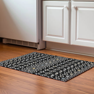Piper Looms Mayfield Southwest AMF938 Black Machine Washable Area Rug Scatter Lifestyle Image Feature