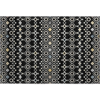 Piper Looms Mayfield Southwest AMF938 Black Machine Washable Area Rug Scatter Main Image