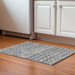 Piper Looms Mayfield Southwest AMF938 Gray Machine Washable Area Rug Scatter Lifestyle Image Feature