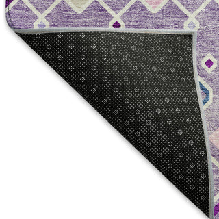 Piper Looms Mayfield Southwest AMF938 Lavender Machine Washable Area Rug Backing Image