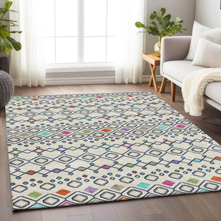 Piper Looms Mayfield Southwest AMF938 Linen Machine Washable Area Rug Lifestyle Image Feature