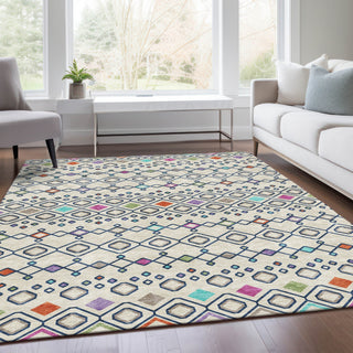 Piper Looms Mayfield Southwest AMF938 Linen Machine Washable Area Rug Lifestyle Image Feature