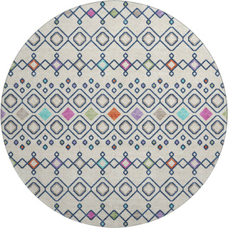 Piper Looms Mayfield Southwest AMF938 Linen Machine Washable Area Rug Round Main Image