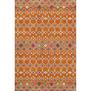 Piper Looms Mayfield Southwest AMF938 Orange Machine Washable Area Rug main image