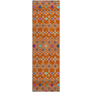 Piper Looms Mayfield Southwest AMF938 Orange Machine Washable Area Rug Runner Main Image