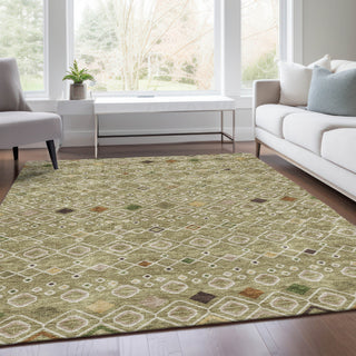 Piper Looms Mayfield Southwest AMF938 Sage Machine Washable Area Rug Lifestyle Image Feature