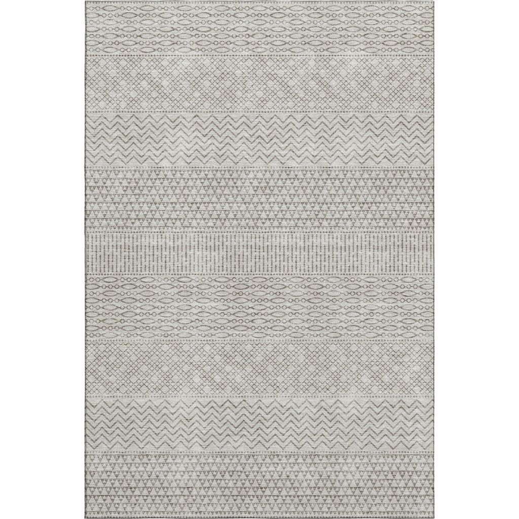 Piper Looms Mayfield Stripes AMF939 Beige Machine Washable Area Rug main image