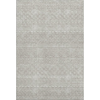 Piper Looms Mayfield Stripes AMF939 Beige Machine Washable Area Rug main image