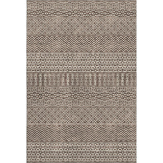 Piper Looms Mayfield Stripes AMF939 Brown Machine Washable Area Rug main image