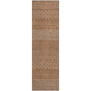 Piper Looms Mayfield Stripes AMF939 Paprika Machine Washable Area Rug Runner Main Image
