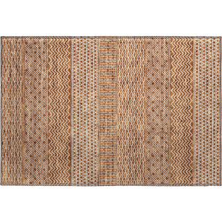 Piper Looms Mayfield Stripes AMF939 Paprika Machine Washable Area Rug Scatter Main Image