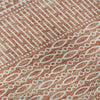 Piper Looms Mayfield Stripes AMF939 Salmon Machine Washable Area Rug Swatch Image