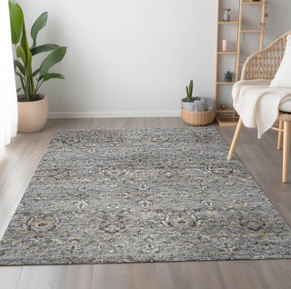 Piper Looms Mayfield Ornate AMF94 Ash Machine Washable Area Rug Lifestyle Image Feature