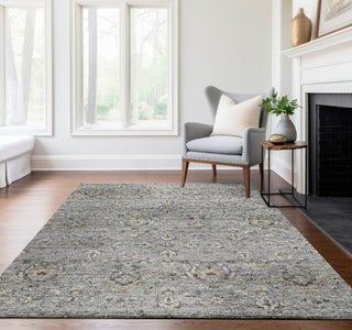 Piper Looms Mayfield Ornate AMF94 Ash Machine Washable Area Rug Lifestyle Image Feature