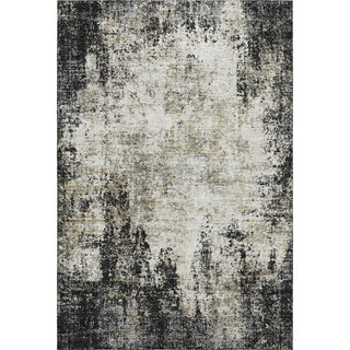 Piper Looms Mayfield Abstract AMF940 Black Machine Washable Area Rug main image