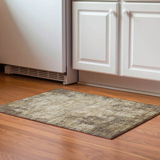 Piper Looms Mayfield Abstract AMF940 Brown Machine Washable Area Rug Scatter Lifestyle Image Feature