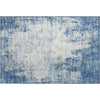 Piper Looms Mayfield Abstract AMF940 Denim Machine Washable Area Rug Scatter Main Image