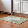 Piper Looms Mayfield Abstract AMF940 Green Machine Washable Area Rug Scatter Lifestyle Image Feature