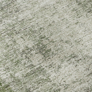 Piper Looms Mayfield Abstract AMF940 Green Machine Washable Area Rug Swatch Image