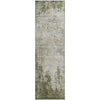 Piper Looms Mayfield Abstract AMF940 Olive Machine Washable Area Rug Runner Main Image