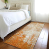 Piper Looms Mayfield Abstract AMF940 Orange Machine Washable Area Rug Runner Lifestyle Image Feature
