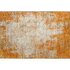 Piper Looms Mayfield Abstract AMF940 Orange Machine Washable Area Rug Scatter Main Image