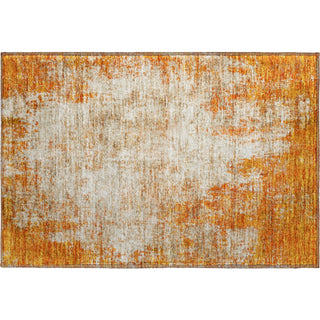 Piper Looms Mayfield Abstract AMF940 Orange Machine Washable Area Rug Scatter Main Image