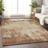 Piper Looms Mayfield Abstract AMF940 Paprika Machine Washable Area Rug Lifestyle Image Feature