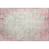 Piper Looms Mayfield Abstract AMF940 Pink Machine Washable Area Rug Scatter Main Image