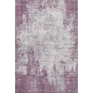 Piper Looms Mayfield Abstract AMF940 Plum Machine Washable Area Rug main image