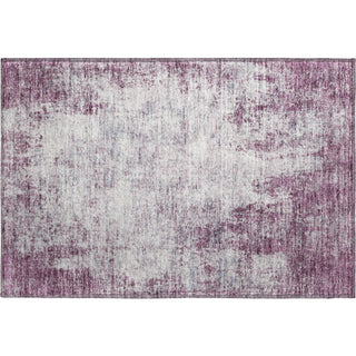 Piper Looms Mayfield Abstract AMF940 Plum Machine Washable Area Rug Scatter Main Image