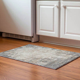 Piper Looms Mayfield Abstract AMF940 Taupe Machine Washable Area Rug Scatter Lifestyle Image Feature