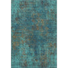 Piper Looms Mayfield Abstract AMF940 Teal Machine Washable Area Rug main image