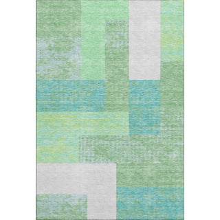 Piper Looms Mayfield Rectangles AMF941 Aloe Machine Washable Area Rug main image