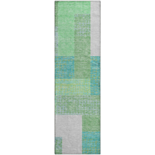 Piper Looms Mayfield Rectangles AMF941 Aloe Machine Washable Area Rug Runner Main Image